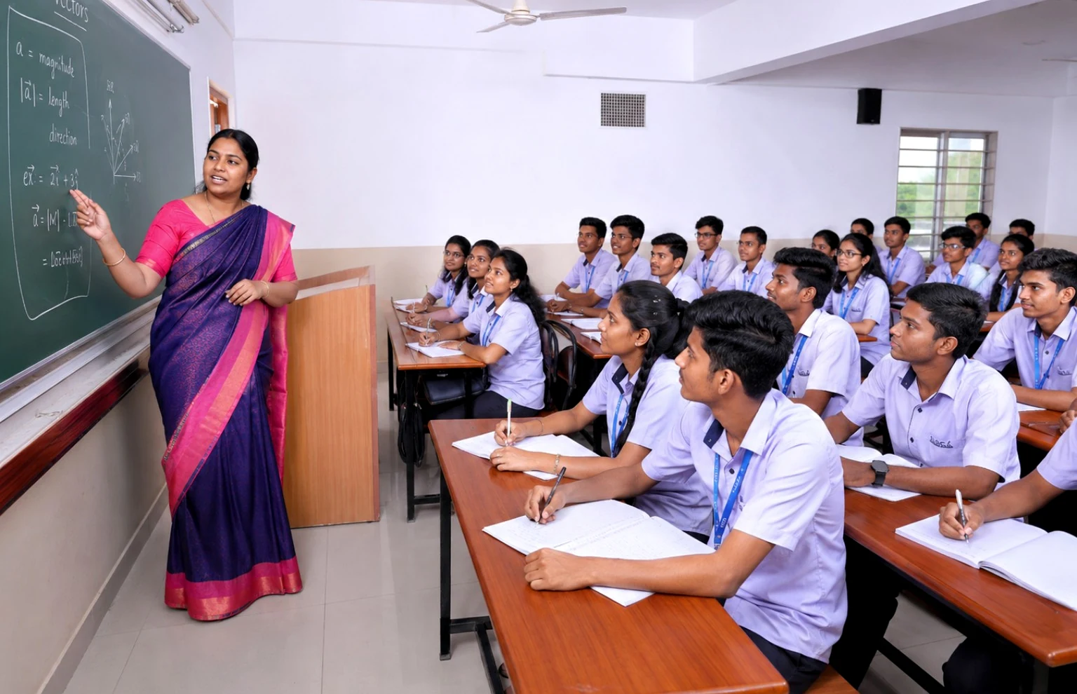 ASC-VES PU College teacher-led classroom for focused PU learning